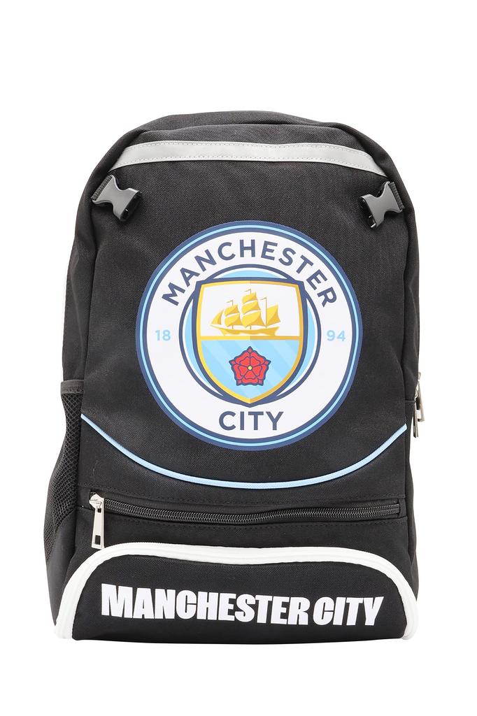 Batoh City FC Black Délka 39 cm x Šířka 26 cm x Hloubka 17 cm [Manchester Style] MCI-MBBK01
