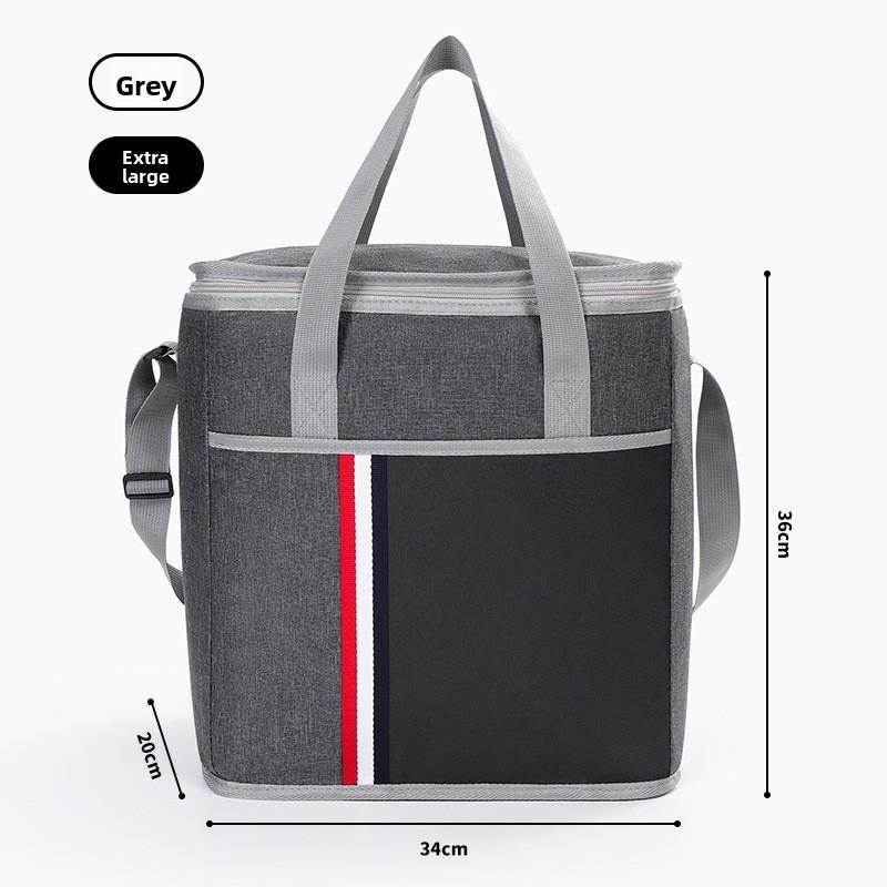 Modern Minimalist Reusable Insulated Food Carrier With Storage For Family And Outdoor Activities
