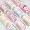 5Pieces Sweet Themed Washi Tape Rolls Creative Decorative Tape Stickers for Journals And Handmade Projects Craft Supply