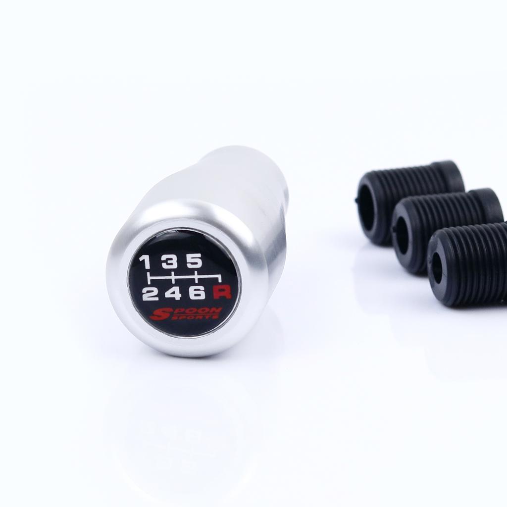 Spoon Sports Gear Shift Knob Aluminium Alloy Car Racing Shifter Lever Head Manual Transmission Fit for Honda Acura