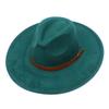 Cappello a cilindro fedora oversize stile europeo e americano uomo e donna semplice ed elegante parasole da esterno cappello jazz cappello da spiaggia per vacanze al mare