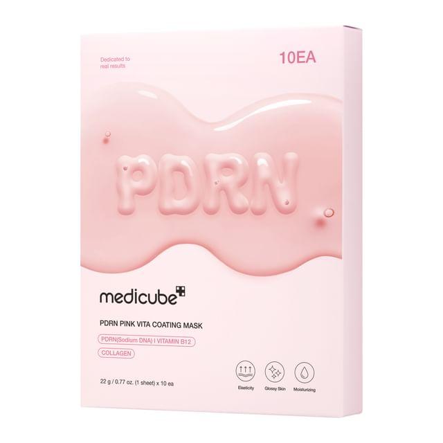 medicube - PDRN Pink Vita Coating Mask Set 22g x 10 sheets