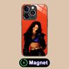 KPOP Girl Winter Phone Case for iPhone 17 16 15 14 13 12 11 Air Pro Max Plus Mini Glass MagSafe Cover