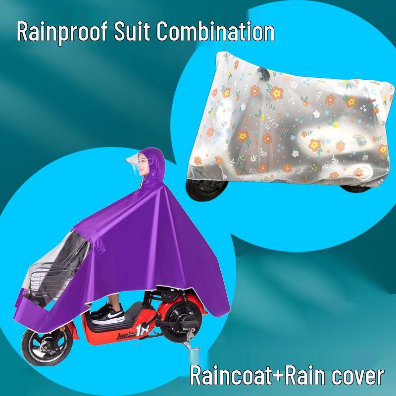 Electric Vehicle & Bicycle Waterproof Dustproof Rain Cover