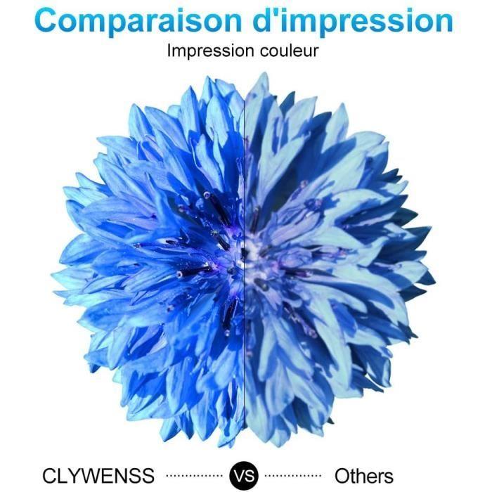 IMPRIMANTE Clywenss 104 Encre Remplacement pour Epson Ecotank 104 Bouteilles d'encre Compatible with Epson EcoTank ET-2710 ET-271200