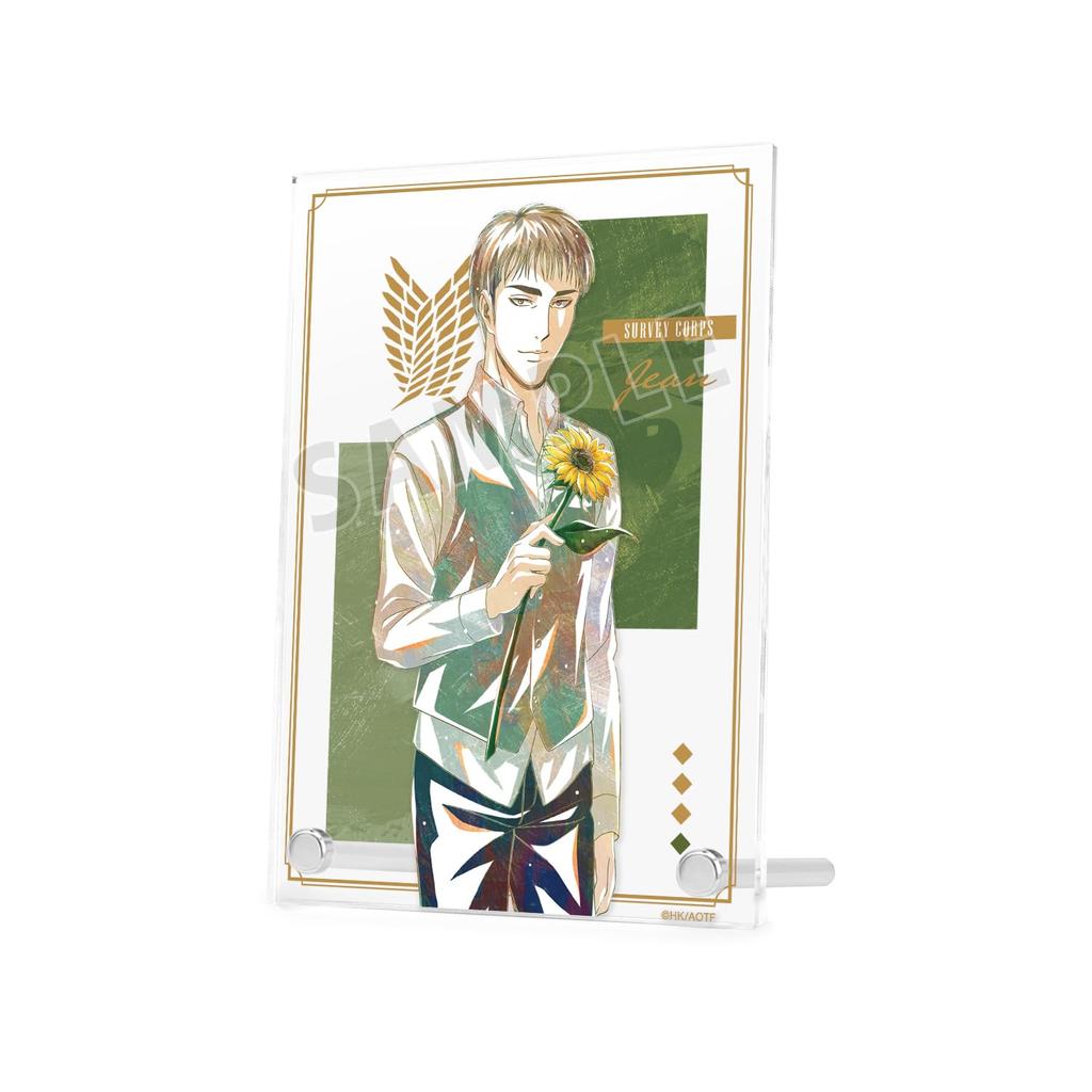Attack On Titan Original Illustration Jean Flower Shop Ver. Ani Art Double Acrylic Panel