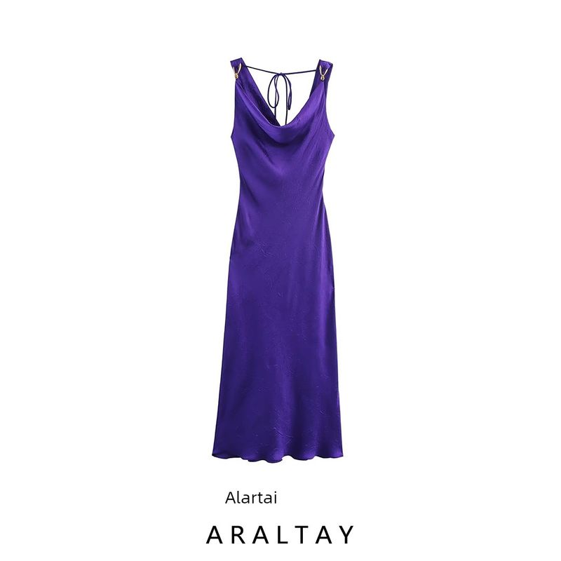 Araltay New Arrival Fashion Style Women's Clothing Fashion All-Match Accessories Decoration Intimates Style Midi Skirt Dress 5029190