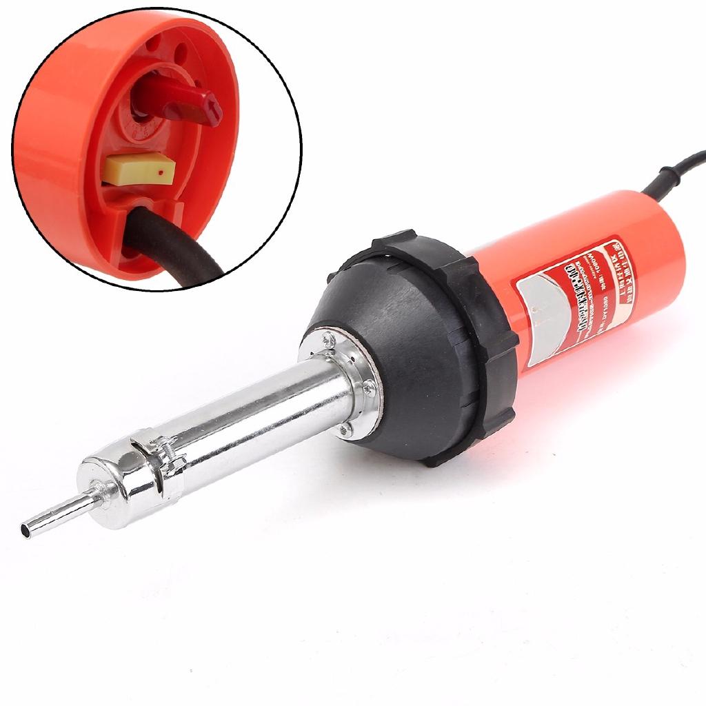 Plastic Hot Air Torch Welding Welding Tool  Nozzle and Pressure Roller Kit for Welding Machine 1080W 220V 50Hz NEW