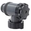 Replacement Swimming Pool Filter Pump Plunger Valve Easy On/Off Compatible with 1 1/2 Hoses and 2 1/2 Fittings