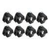 16Pcs Truck Bed Cap Topper Mount Clamps Camper Shell Clips Replacement for Chevy Silverado 1500 2500 3500
