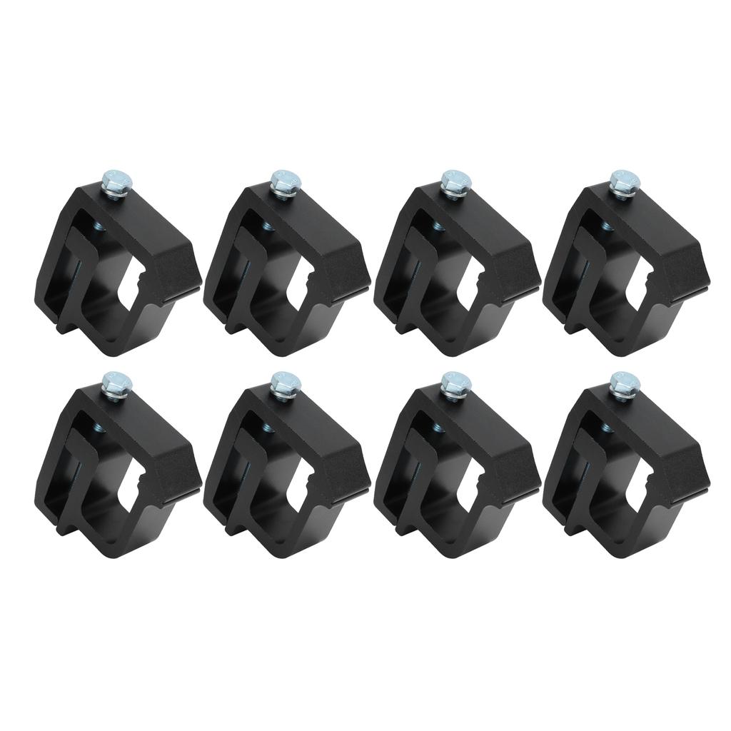 16Pcs Truck Bed Cap Topper Mount Clamps Camper Shell Clips Replacement for Chevy Silverado 1500 2500 3500