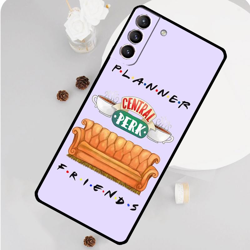 

Central Perk Friends TV Show Phone Case For Samsung Galaxy S24 S26 Ultra S20 S21 S22 S23 S25 Plus S10 S25 FE Funda Cover Galaxy S24 Plus