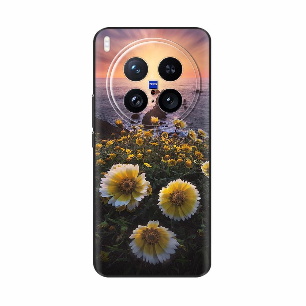 For VIVO X200 Ultra Case Cute Cartoon Painted Back Cover For VIVO X200 Pro Mini X100 Ultra Shockproof Shell Bumper Fundas Para
