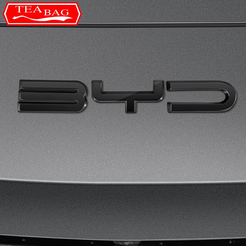 dnprv2 For BYD Seal U Sealion 6 Song Plus 2024 Car Black Samurai Logo Blackened Cover Exterior Decoration Stickers Auto Accessories