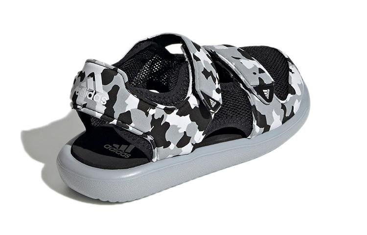 Adidas Water Sandal Comfort Sandal Black Gray Children Aged 3 7 Years Old GZ1307