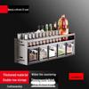 Punch-Free Wall-Mounted Double-Layer Spice Rack