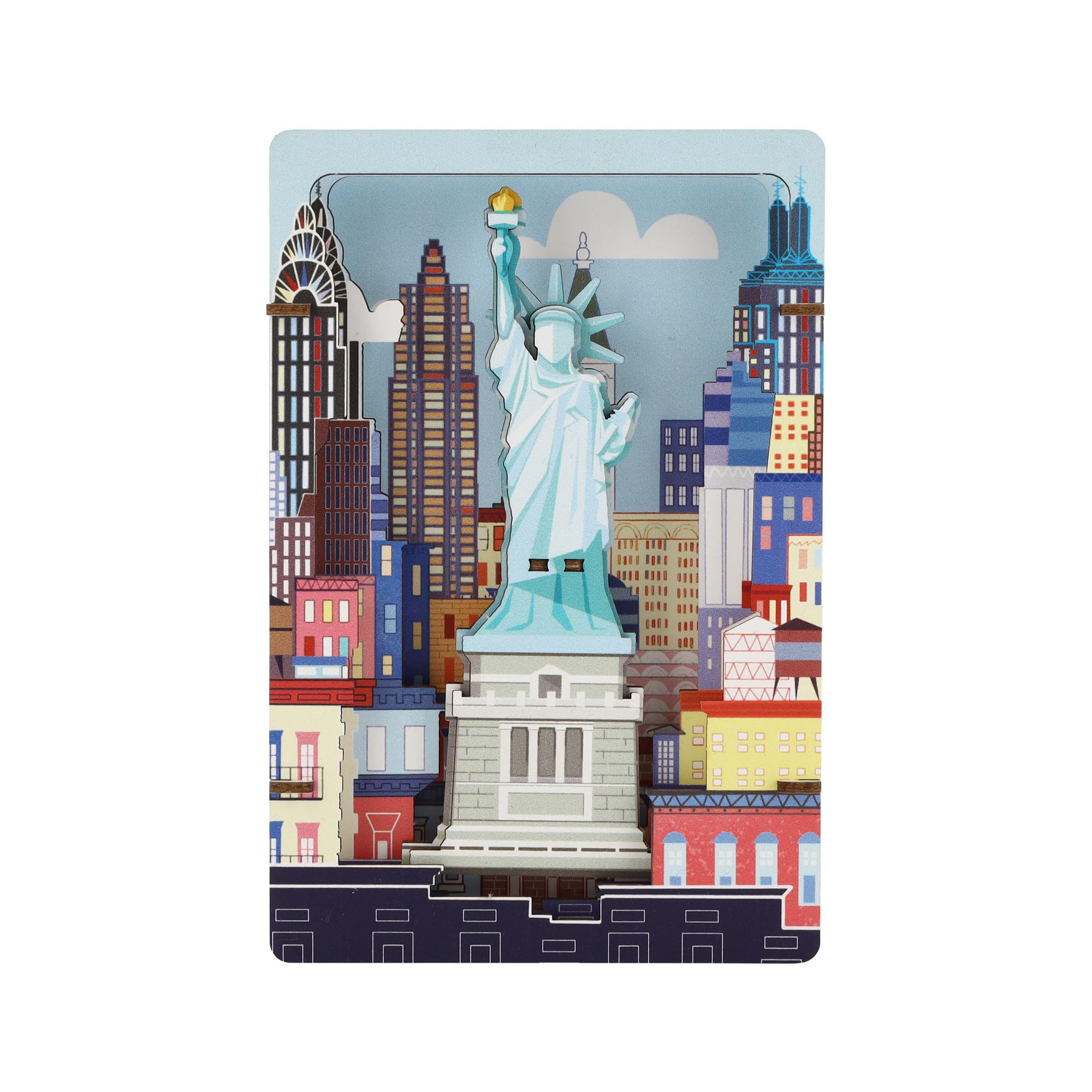 

Luke Run APRICUS 3D Театральная Головоломка Статуя Свободы Головоломка 9,7 x 2,3 x 14,7 см Бумага