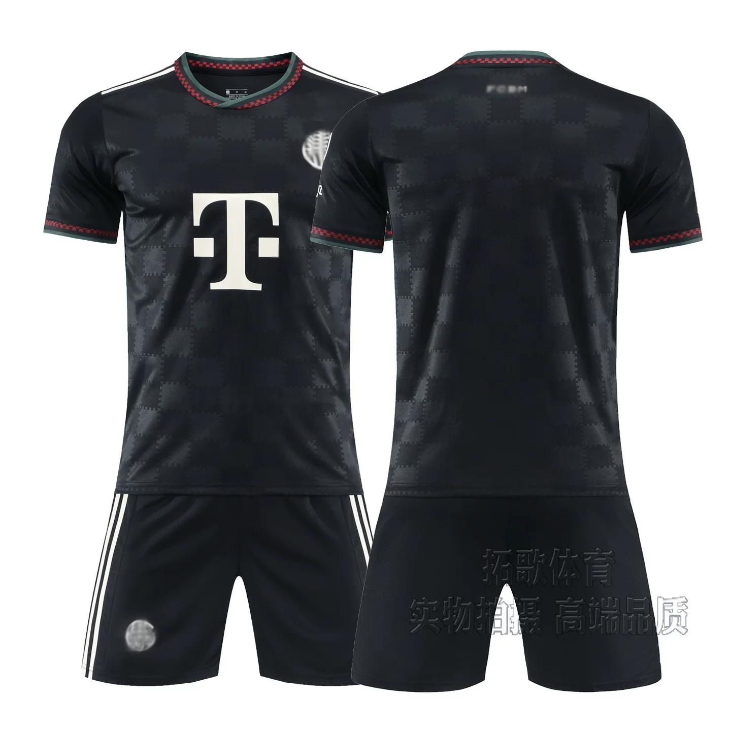 2526 Bayern Munich Third Football Jerseys Black 22