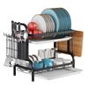 Compact Dish Rack Multifunctional Dish Drying Rack Rustproof Kitchen Dish Drying Rack