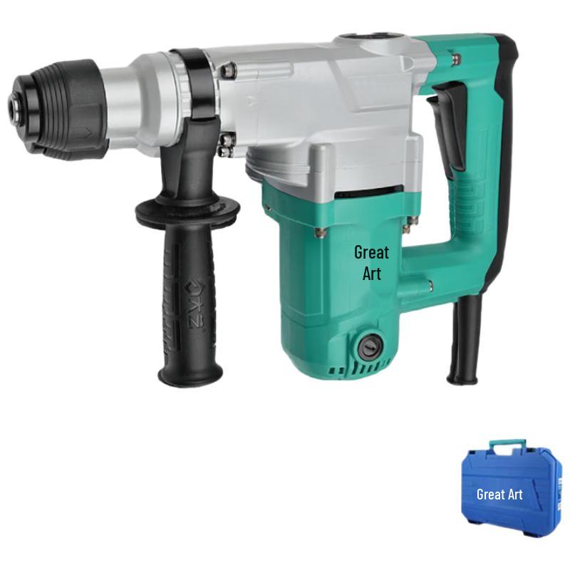

Daqi 220V Industrial Rotary Hammer Drill CN plug (adapter included)