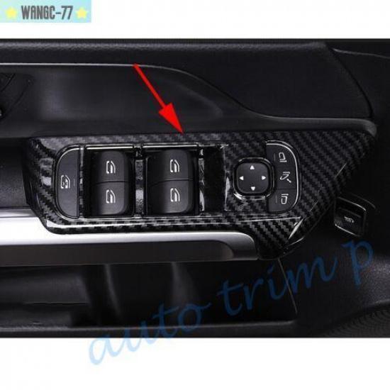 Inner Door Armrest Panel Cover Trim Accessory For Mercedes-Benz GLA -