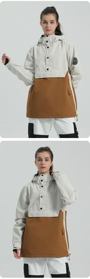 New Winter Ski Jacket with Cotton Padding for Men & Women - Warm, Windproof, Suitable for Single/Double Board Outdoor Sports