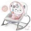 Nukido Rocker Bouncer with Vibration - Pink