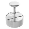 1Pcs 304 Stainless Steel Burger Press Meat Patty Maker Kitchen Tool White