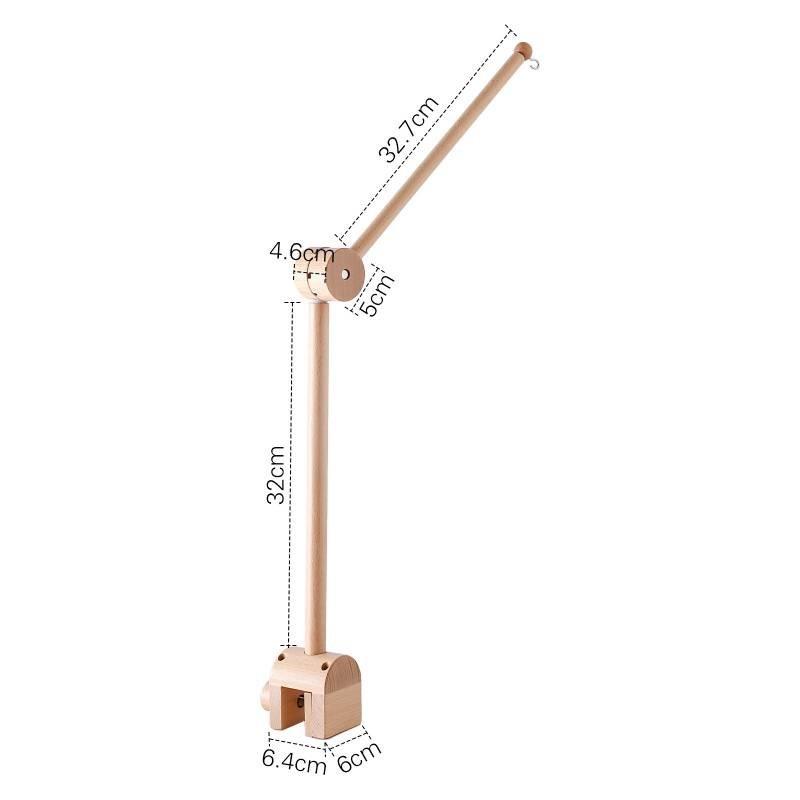 Wooden Baby Mobile Crib Holder Sturdy And Versatile Design**