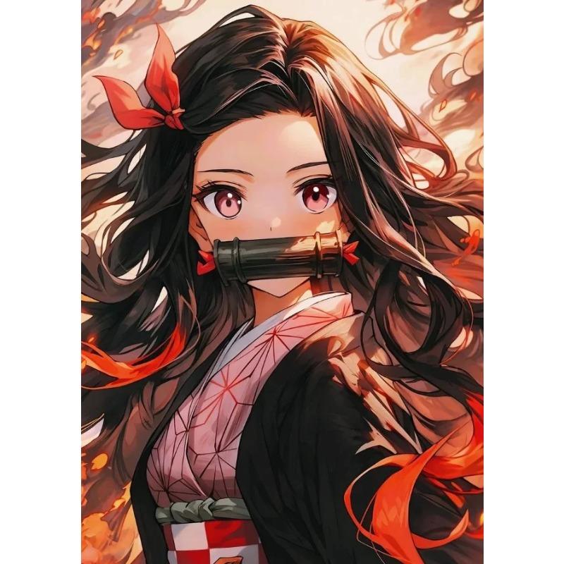 Demon Japanese Popular Classics Anime Character Posters Canvas Printing Wall Art Picture for Living Room Home Decor Gifts