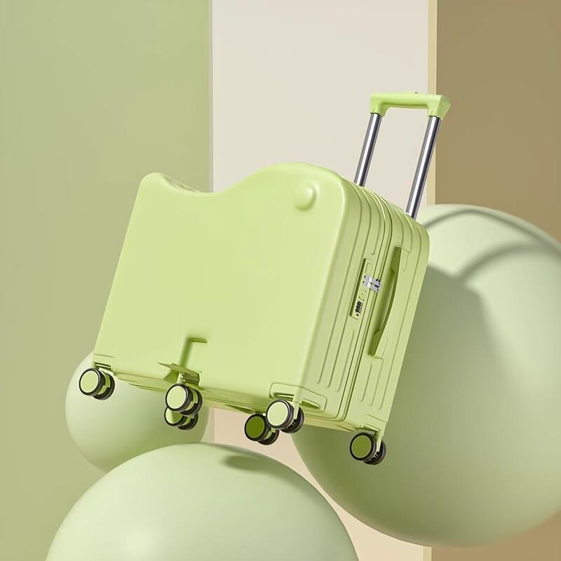 Kids Ride-on Spinner Suitcase with Combination Lock