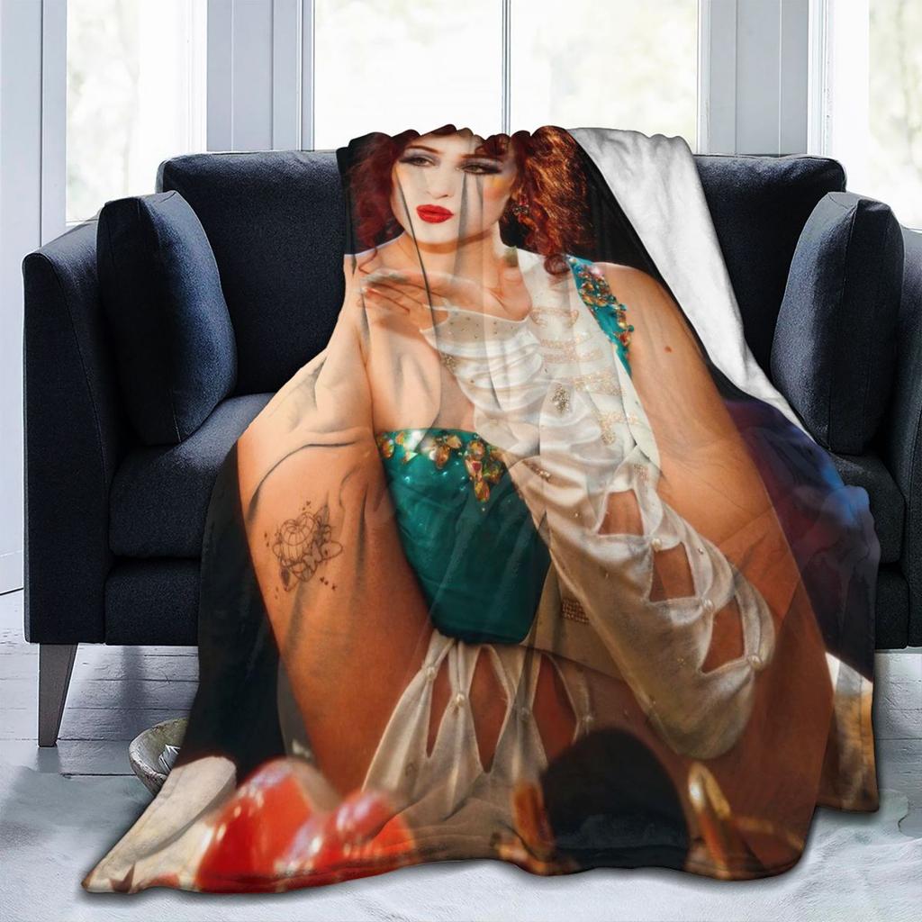Chappell Roan Midwest Princess Blanket Fleece All Season Multifunction Super Warm Throw Blanket for Home Couch Bedspreads