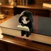 3D Printed Little Death God Figurine, Gothic Hooded Skull Statue, Dark Style Desktop Ornament, Halloween Decor & Creative Gift