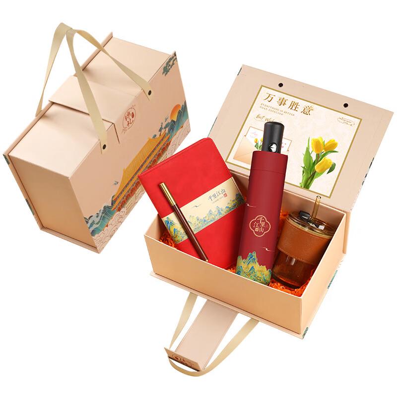 Zhiyue Business Gift Set (Umbrella & Thermos Mug)