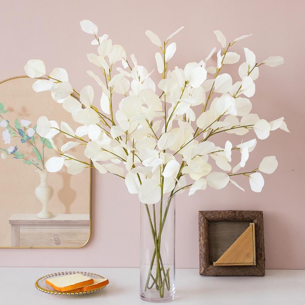 Artificial Eucalyptus Leaf Arrangement - Green Plant Decor