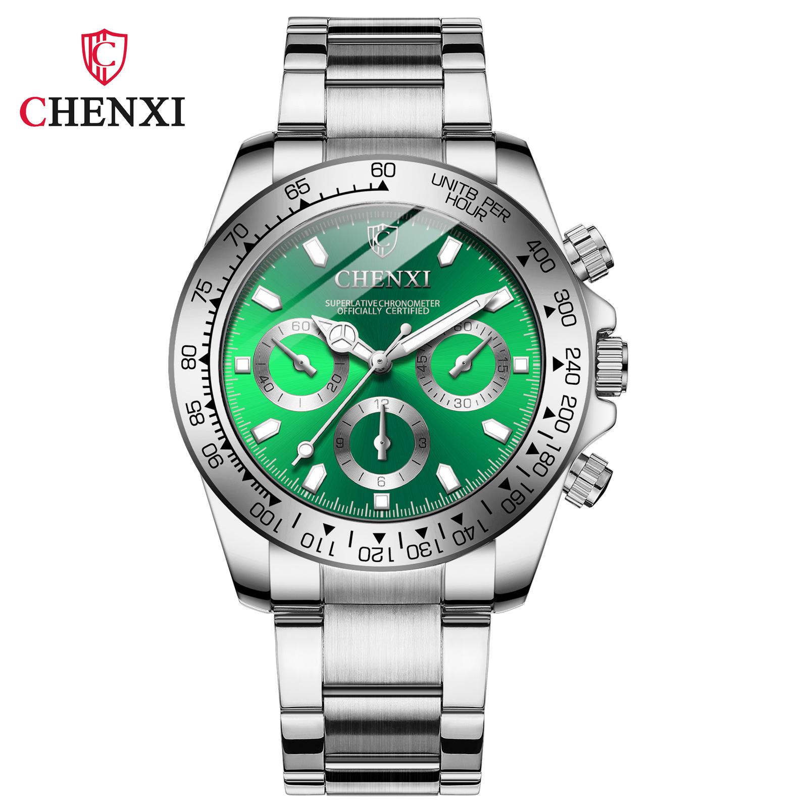 

Новые роскошные мужские часы ТОП-бренда с коробкой, мужские золотые часы, мужские деловые часы, светящиеся водонепроницаемые мужские кварцевые часы