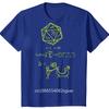 Novelty The Science of 20 Sided Dice T Shirts Graphic Cotton Streetwear Short Sleeve DND D20 Dungeon Gamer Dragon Dice T-shirt