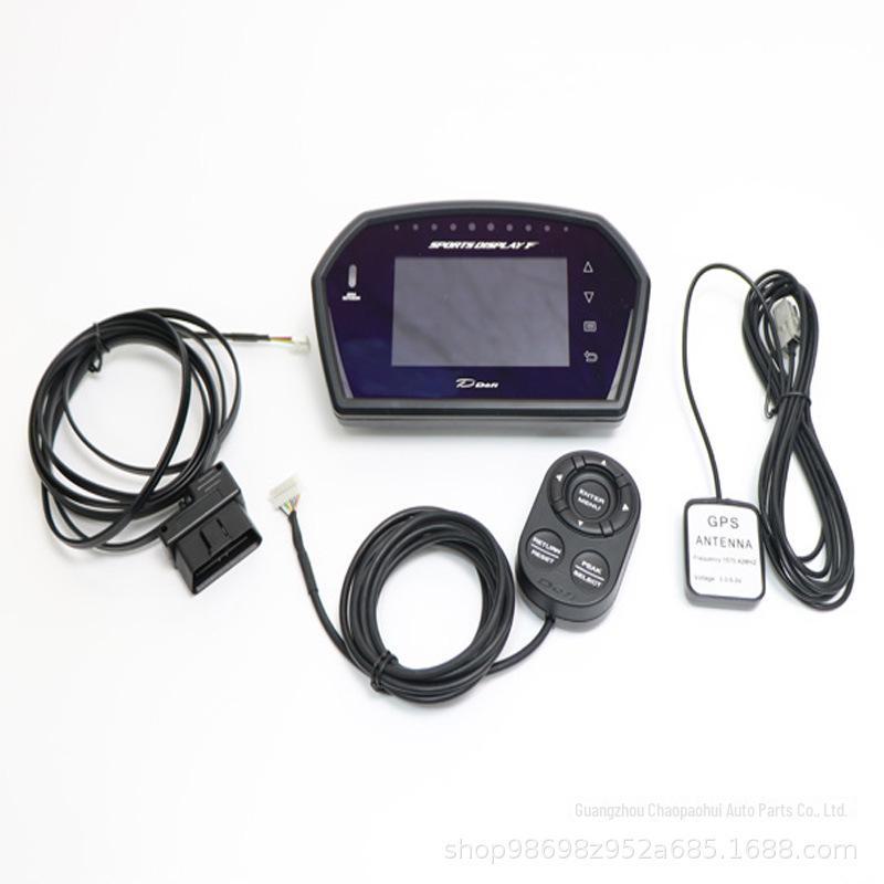 

Многофункциональный ЖК-дисплей OBD DEFI DSDF: Прибор для модификации автомобиля: скорость, турбина, температура воды, температура масла, давление масла и спидометр.