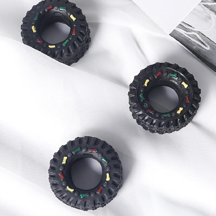 Elastická pneumatika Hračka pro psa Psí žvýkací pneumatika Štěně Tréninkové Molární hračky Netoxické