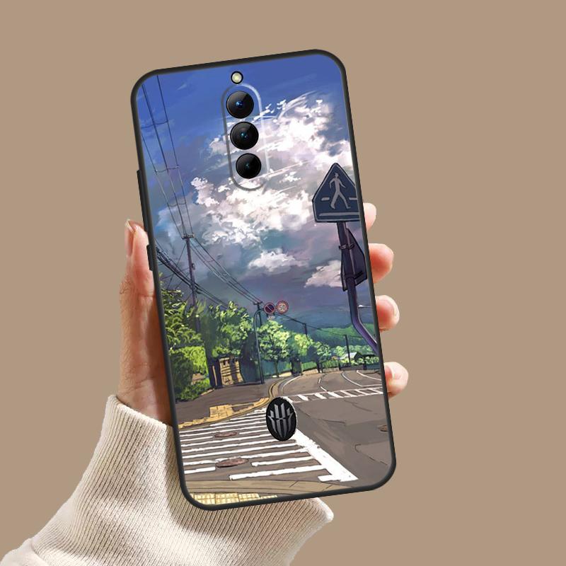 Manga Anime Street Case For ZTE Nubia Red Magic 11 10S 9S 8S 8 9 10 Pro Plus 6 7 6S 7S Pro 5G 6R 10 Air Cover