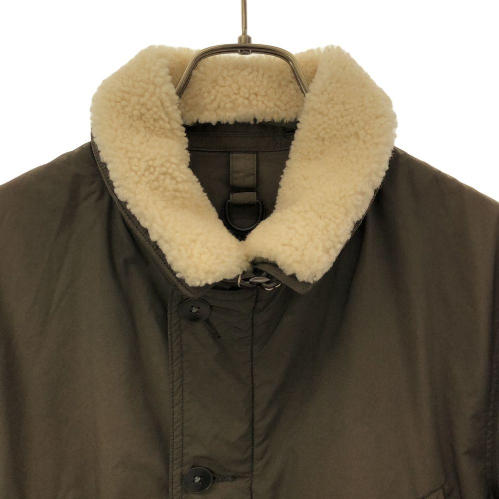 M.I.D.A. Boa Collar Military Jacket Khaki Men's Used