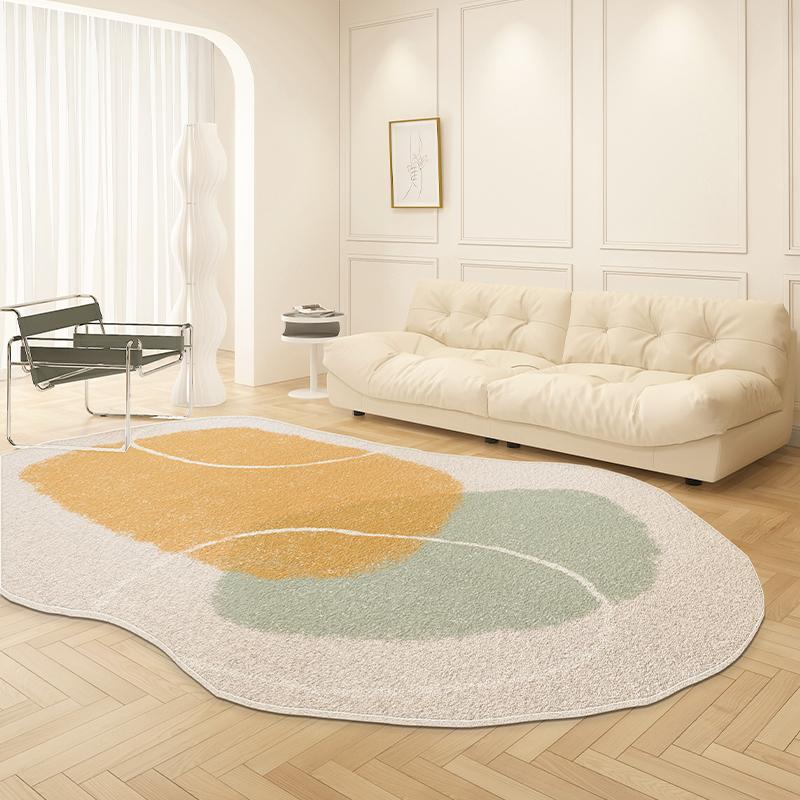 

Легкий розкішний декор для вітальні Плюшевий килим Нерегулярні килими для спальні Килими великої площі Домашній пухнастий м’який килимок для відпочинку 80*120cm