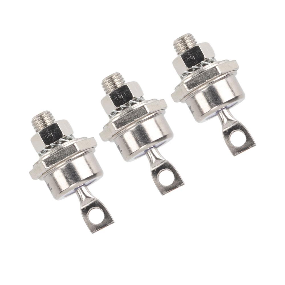 3PCS Iron Diode Module 1200V Generator Parts Durable Spiral Rectifier Diode