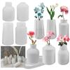 Elegant Designs Sturdy Silicone Molds for Vase Crafting Use with Resin Plaster or Concrete for Artistic Creation