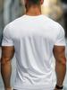 Men'S Trendy Creative Graphic Print Short-Sleeve T-Shirt