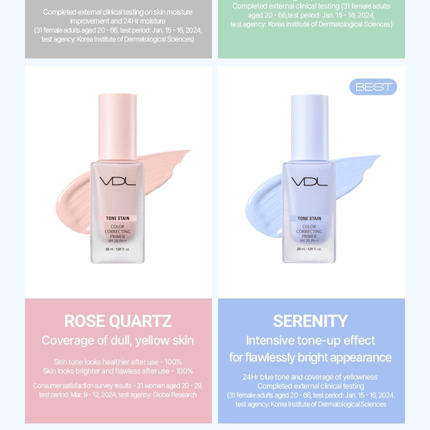VDL Tone Stain Color Correcting Primer 30ml