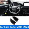 For Ford Focus      2024 Interior Door Storage Box Pallet Container Holder Tray Organizer Car Accessories