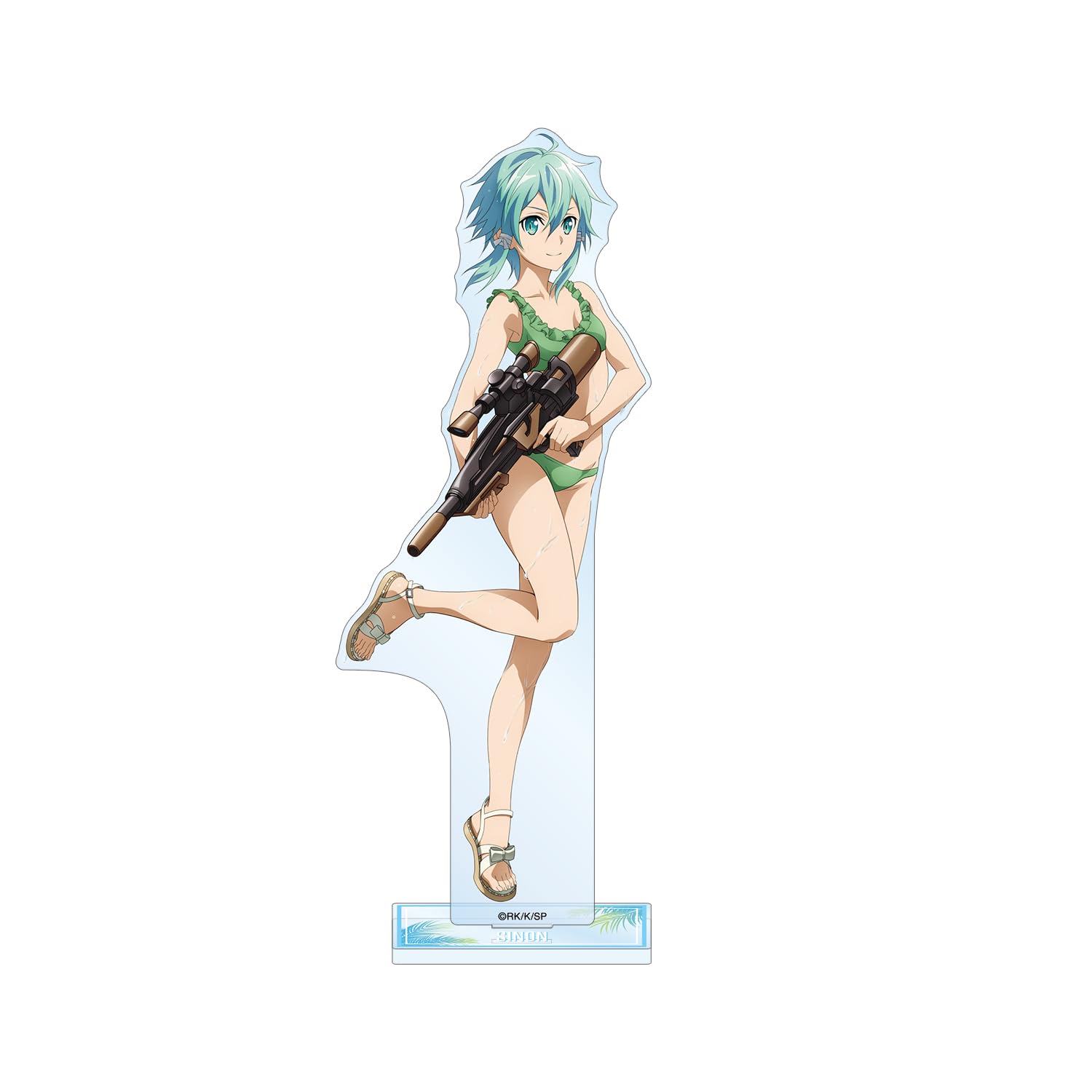 Sword Art Online Original Illustration Sinon Water Gun Battle Ver. Big Acrylic Stand
