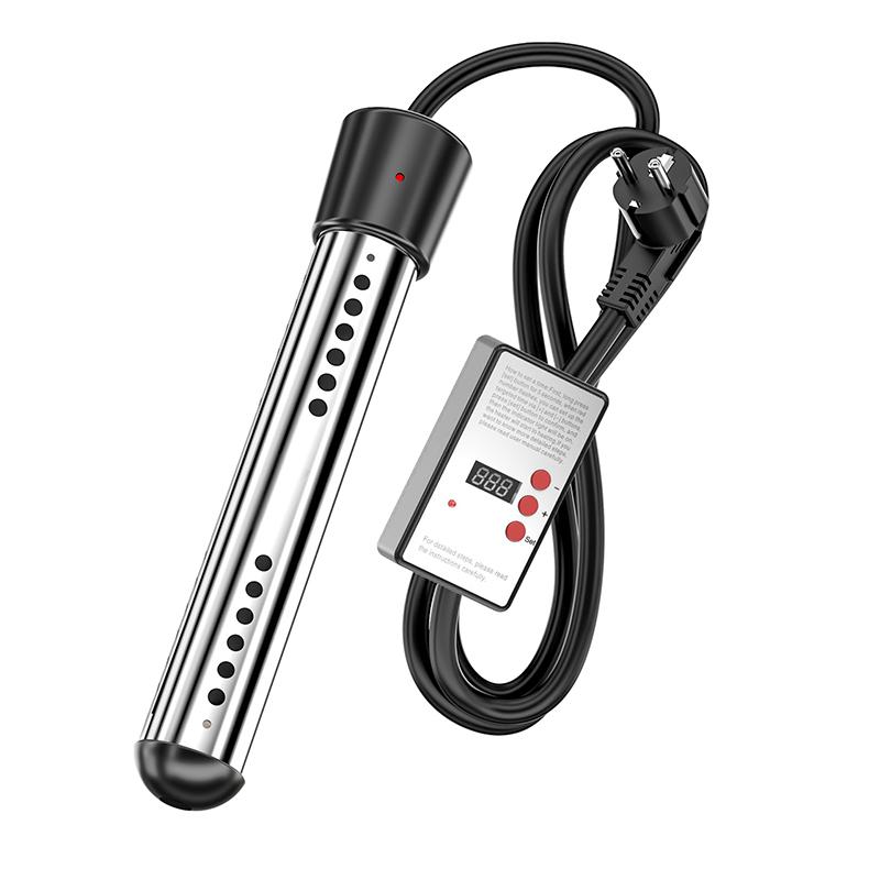 3000W 2000W Electric Heater Boiler Water Heating Element Immersion Suspension Water Heater Bathroom Swimming Pool US
