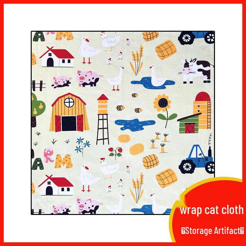 Cat Restraint Kit: Anti-Scratch, Anti-Bite Grooming & Bathing Bag for Nail Trimming